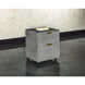 Jiro Grey Shagreen File Cabinet